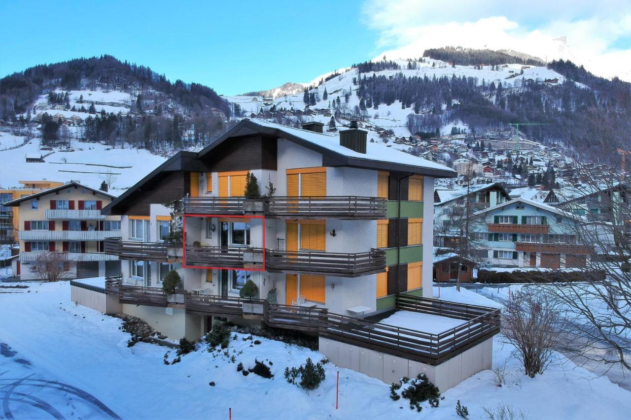 Apartment Next To Titlis Station Енгелберг Екстериор снимка